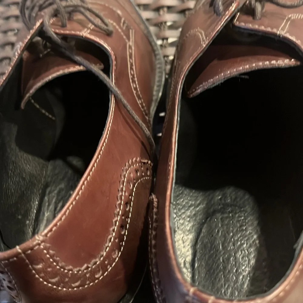 Sundance Brown Leather Women's Shoes - Picture 8 of 9